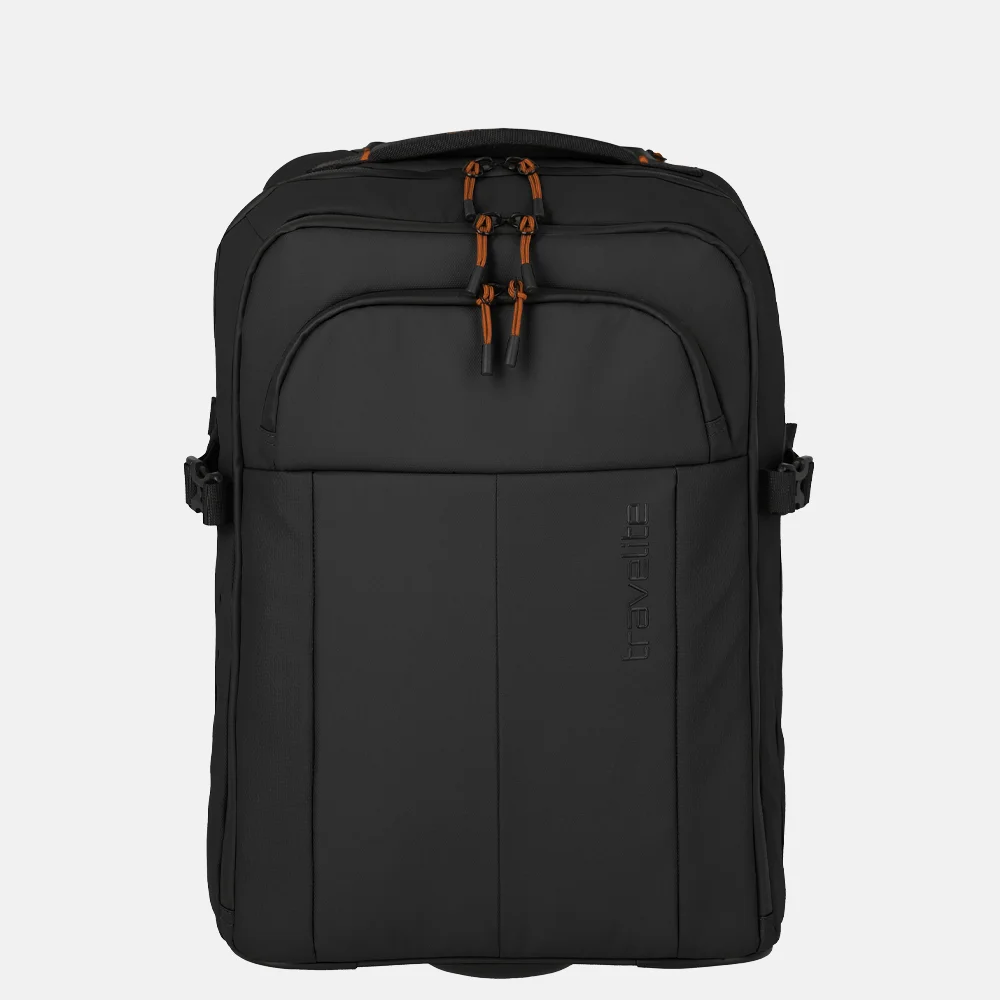 Travelite Briize trolley rugzak black bij Duifhuizen