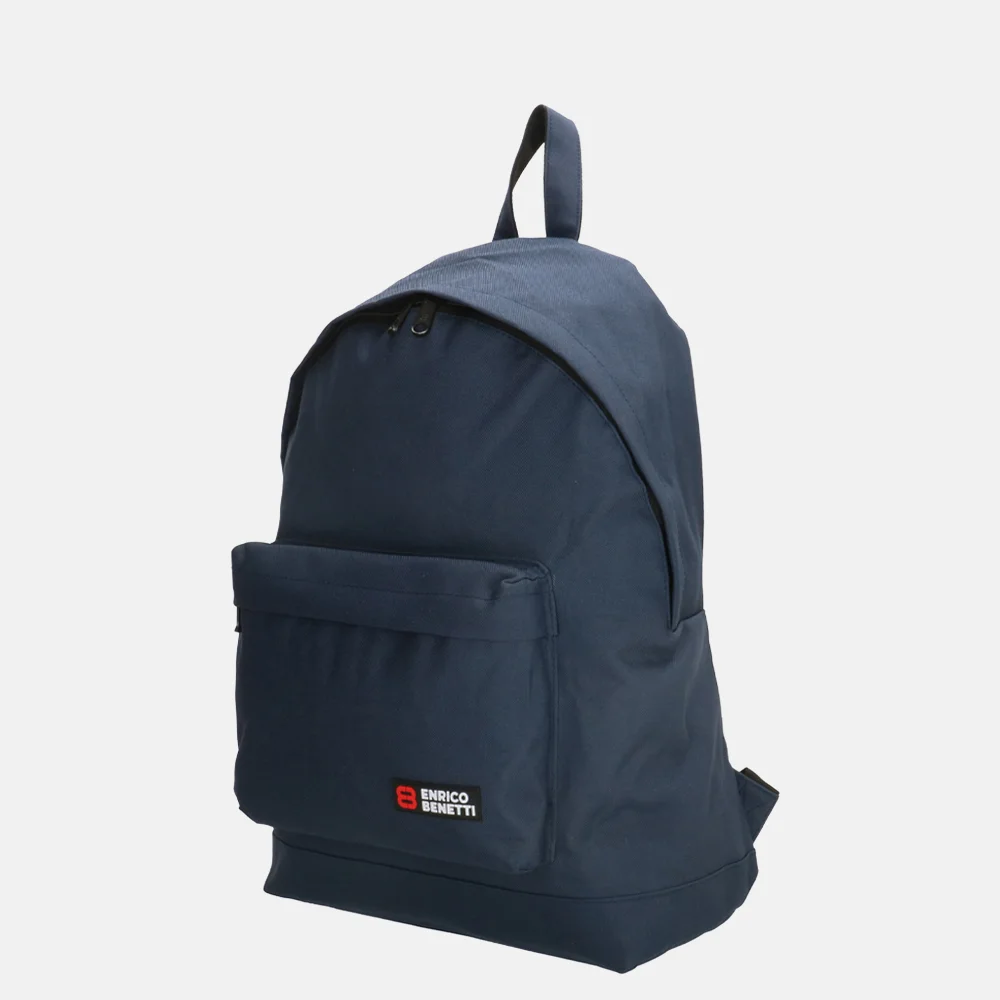 Enrico Benetti Amsterdam rugzak 15 inch blauw bij Duifhuizen