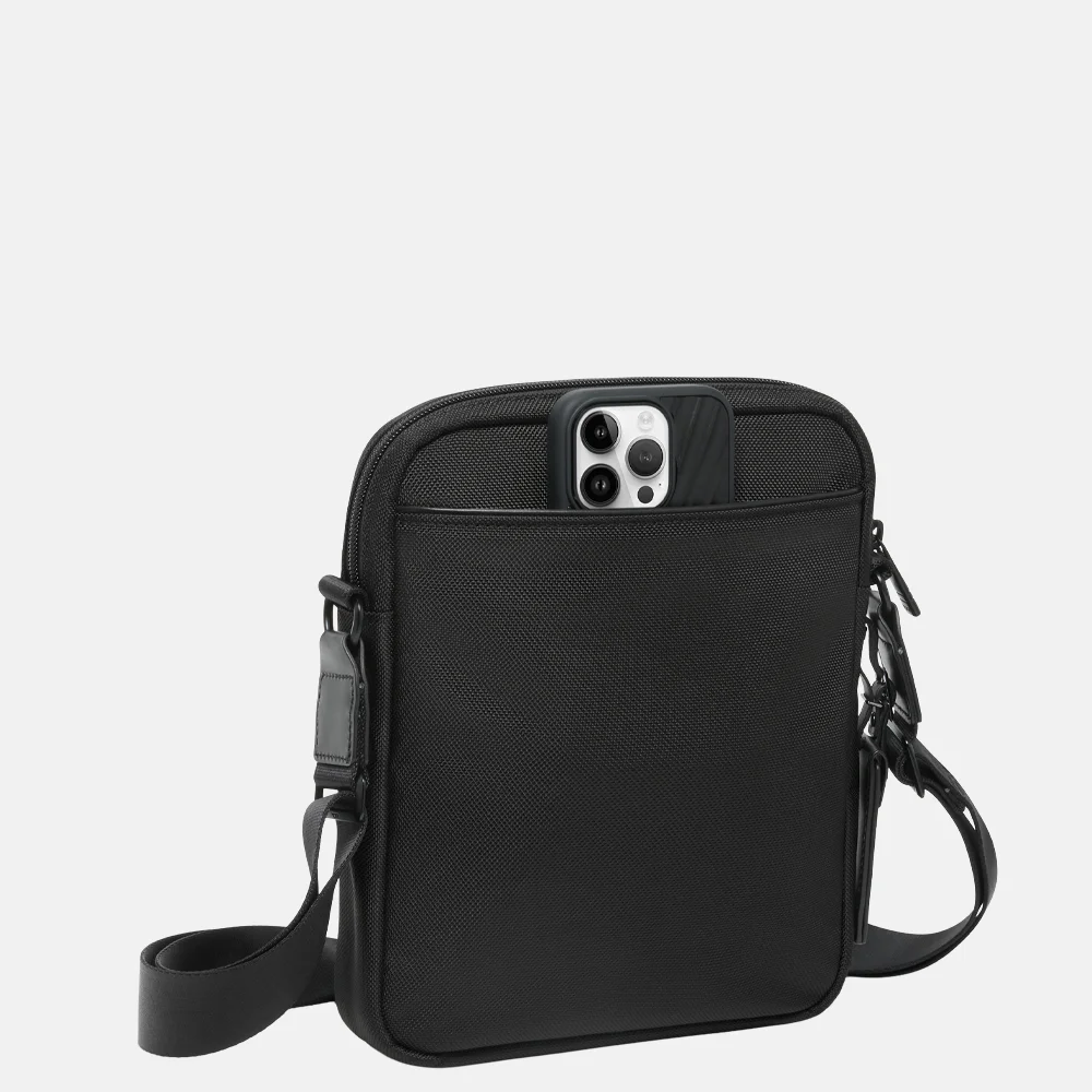 Tumi Alpha crossbody tas M black bij Duifhuizen