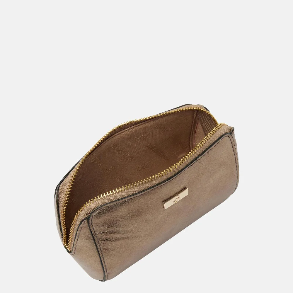 DR Amsterdam make-up tas/etui gold bij Duifhuizen