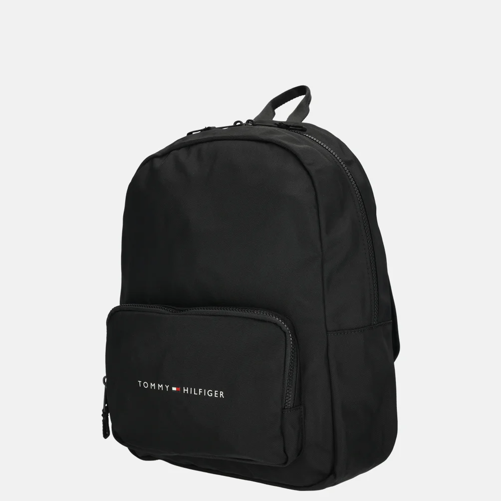 Tommy Hilfiger Essential kinderrugzak black bij Duifhuizen