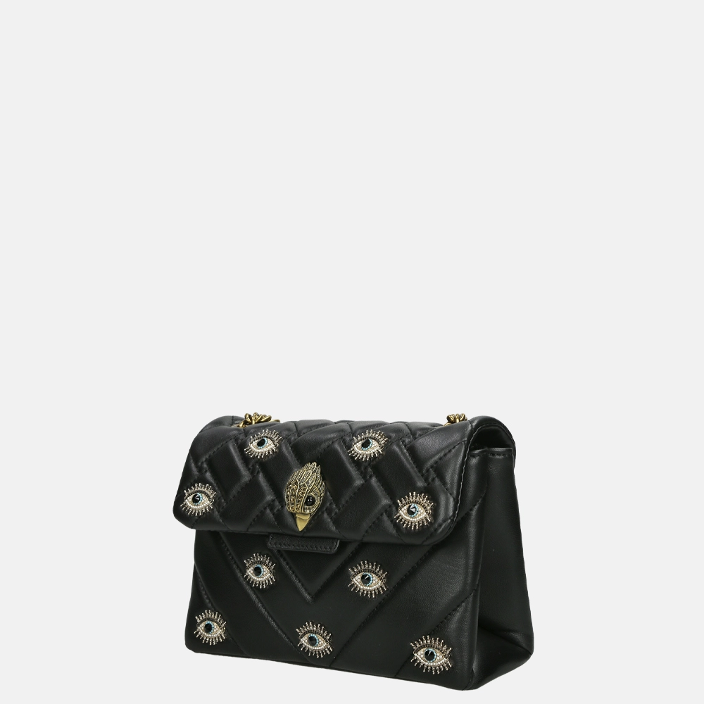 Kurt Geiger Kensington Bag Eye schoudertas medium black bij Duifhuizen