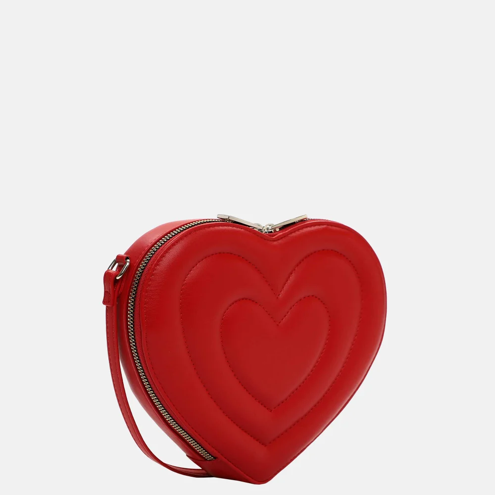 Emily & Noah Julia crossbody tas hart red bij Duifhuizen