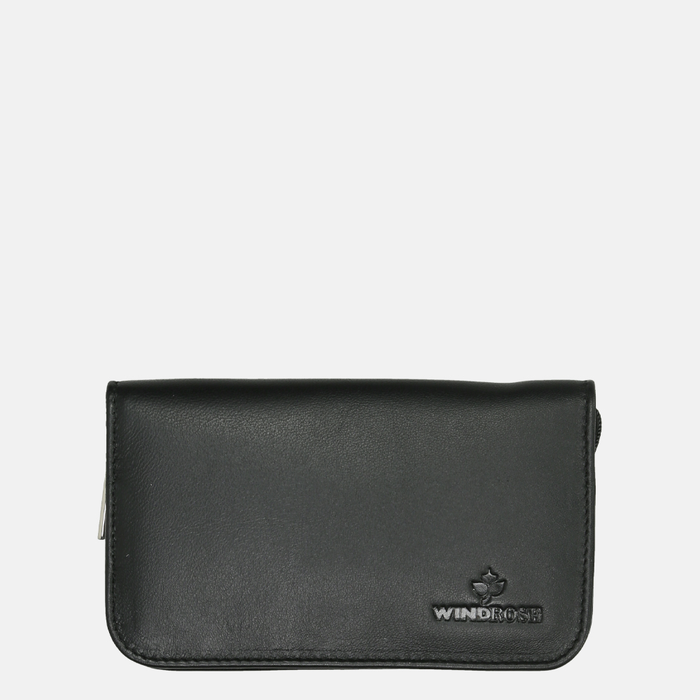 Windrose manicure etui M nappa black
