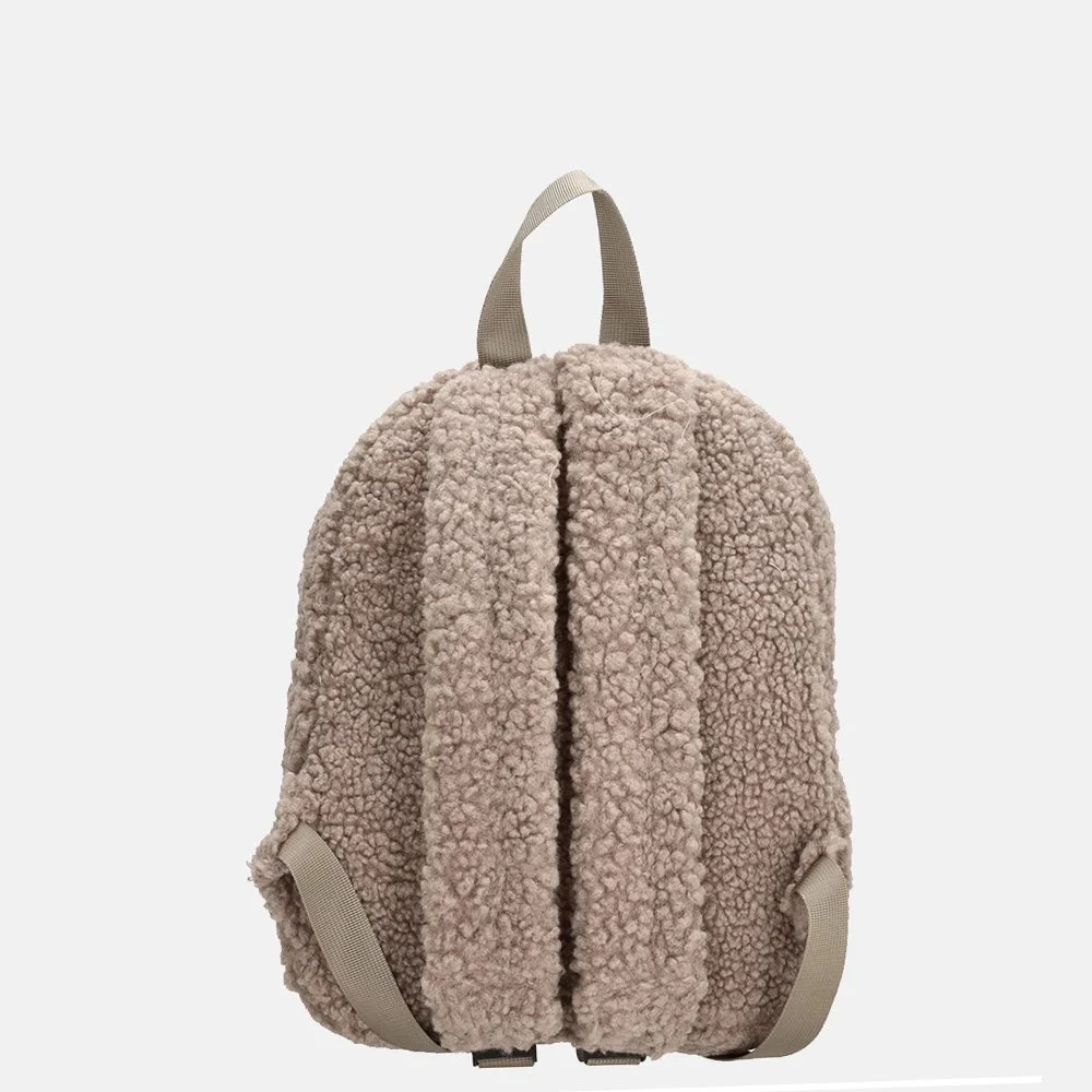 Beagles Navarra teddy kinderrugzak taupe bij Duifhuizen