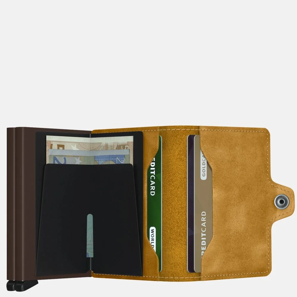 Secrid Twinwallet pasjeshouder vintage ochre bij Duifhuizen
