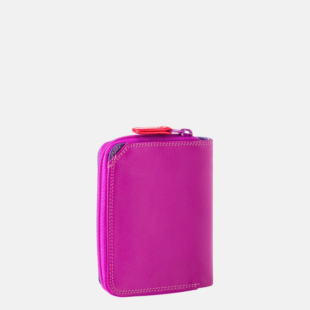 Mywalit Zip around portemonnee small sangria multi bij Duifhuizen