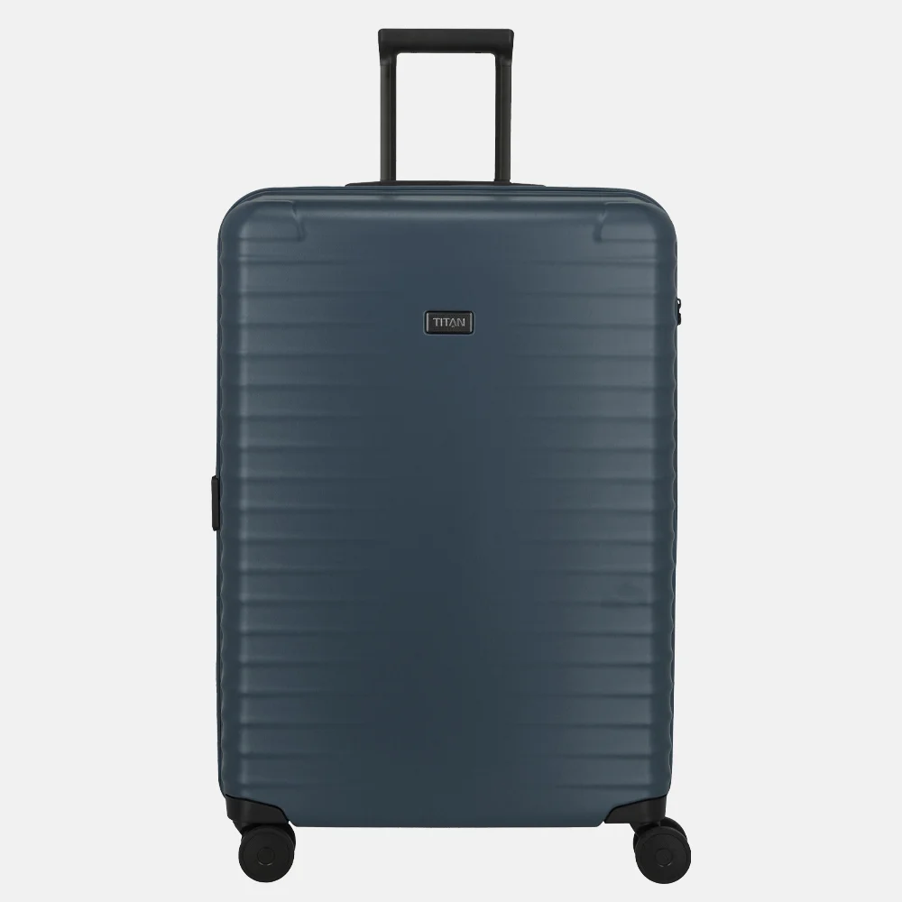 Titan Upgrade reiskoffer 75 cm midnight blue bij Duifhuizen