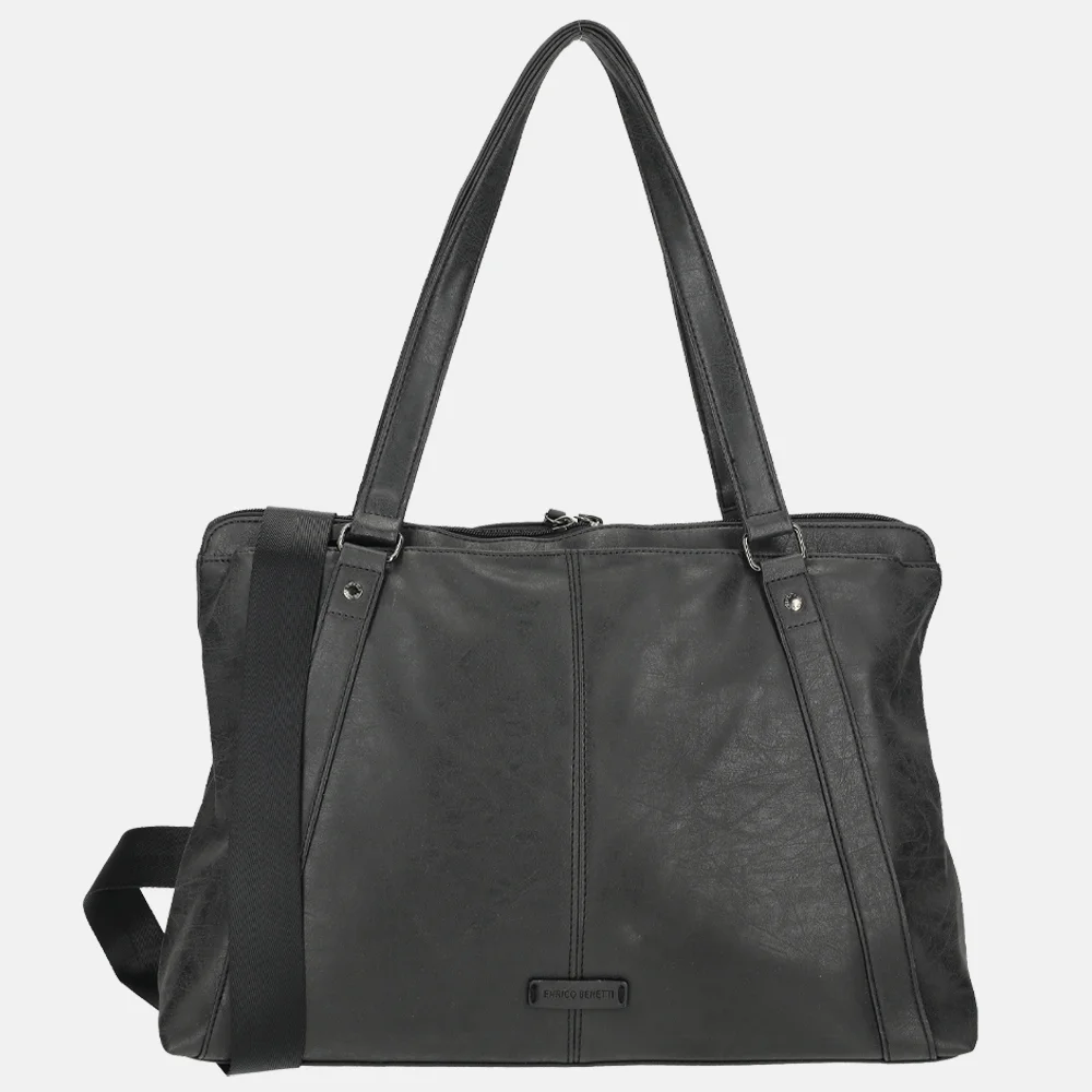 Enrico Benetti Karin shopper L zwart