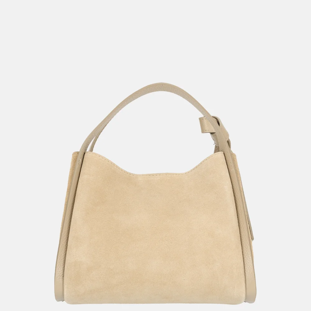 Charm London Knott handtas S lichttaupe bij Duifhuizen