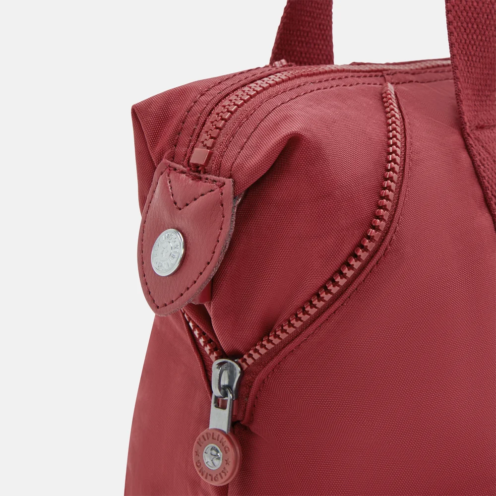 Kipling Art handtas mini funky red bij Duifhuizen