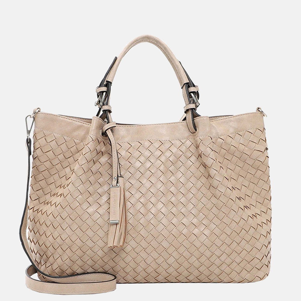 Emily & Noah Kristin handtas L light taupe