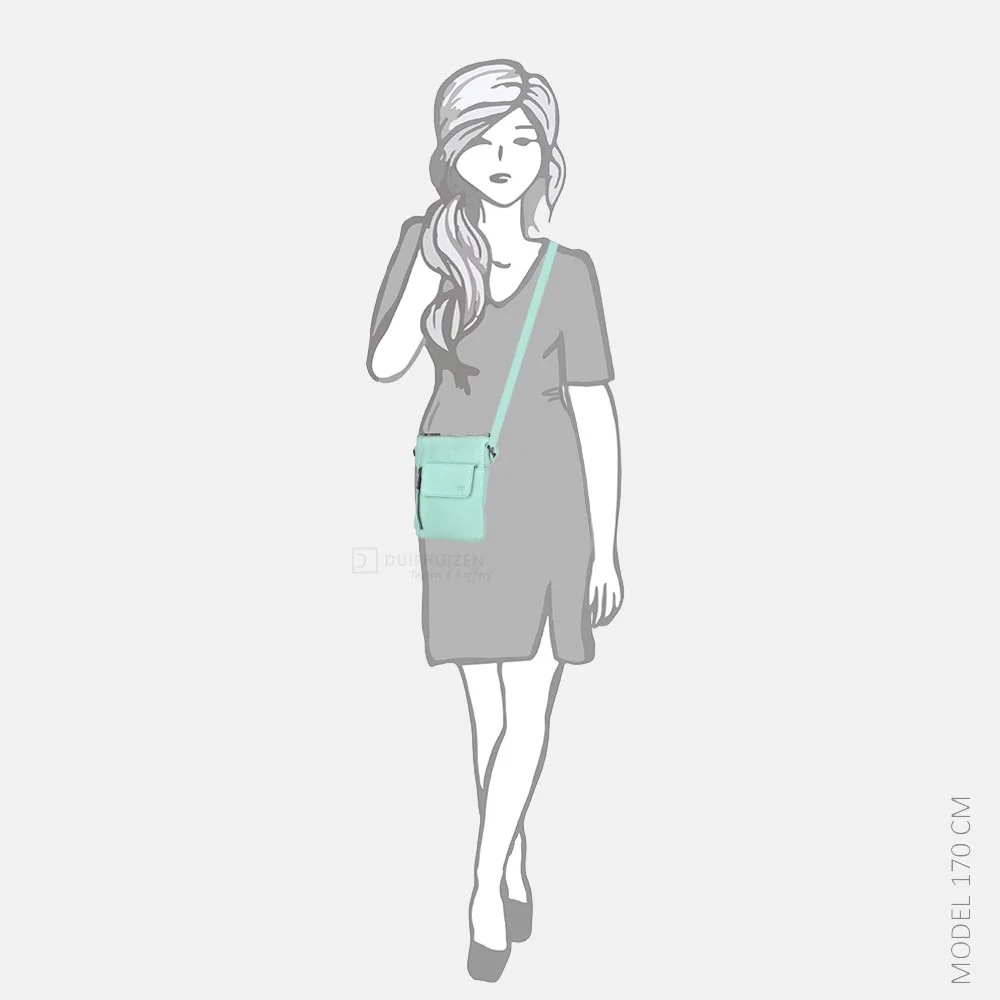 Bear Design Davide crossbody tas jade bij Duifhuizen