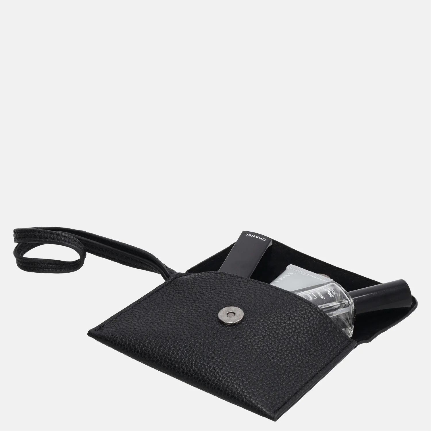 Charm London Bond Avenue handtas 15 inch polkadot zwart bij Duifhuizen