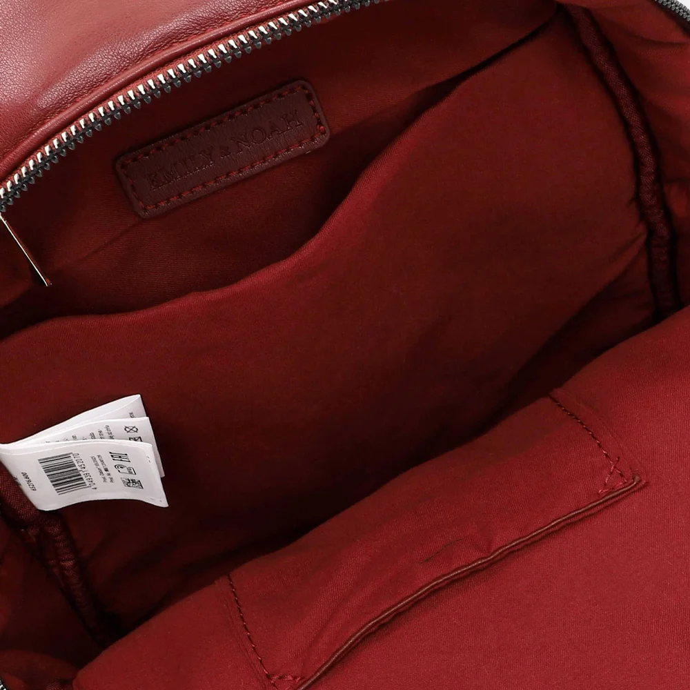 Emily & Noah heart studs Heaven rugzak red bij Duifhuizen