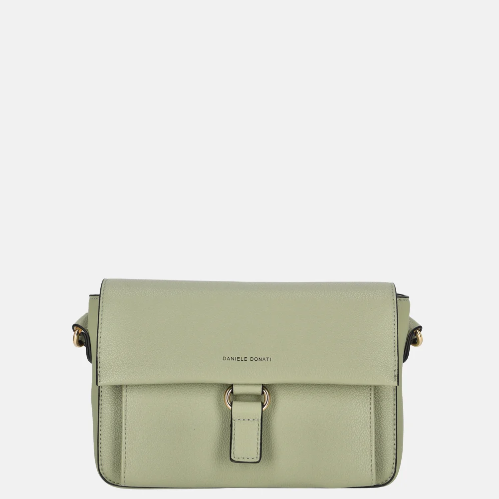 Daniele Donati crossbody tas lichtgroen bij Duifhuizen