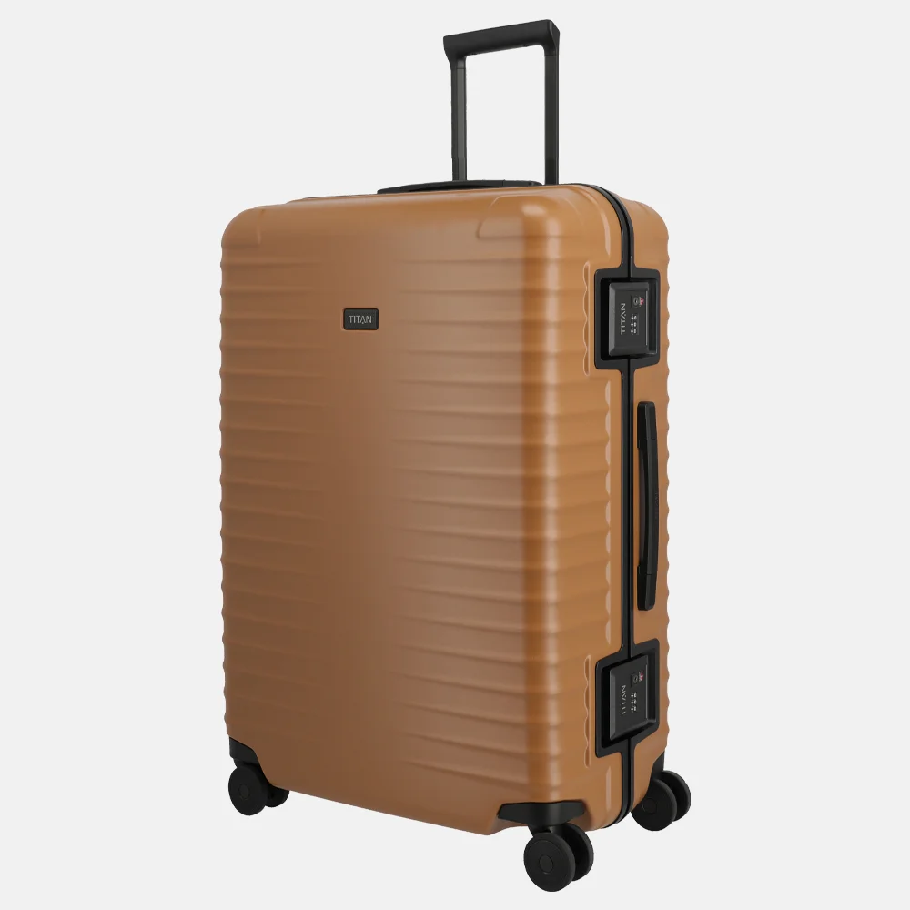 Titan Overseas reiskoffer 75 cm canyon bronze bij Duifhuizen