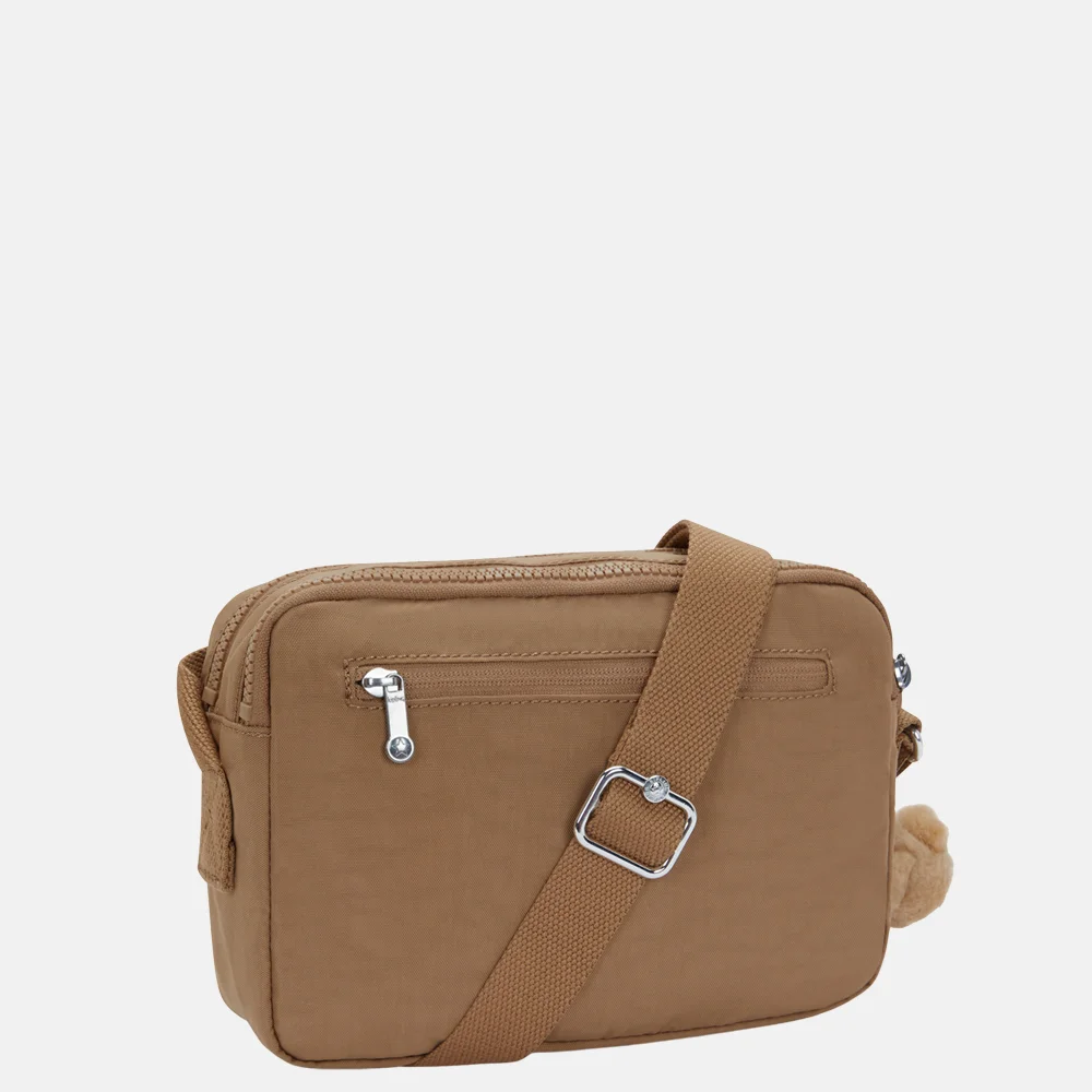 Kipling Abanu crossbody tas M early tan bij Duifhuizen