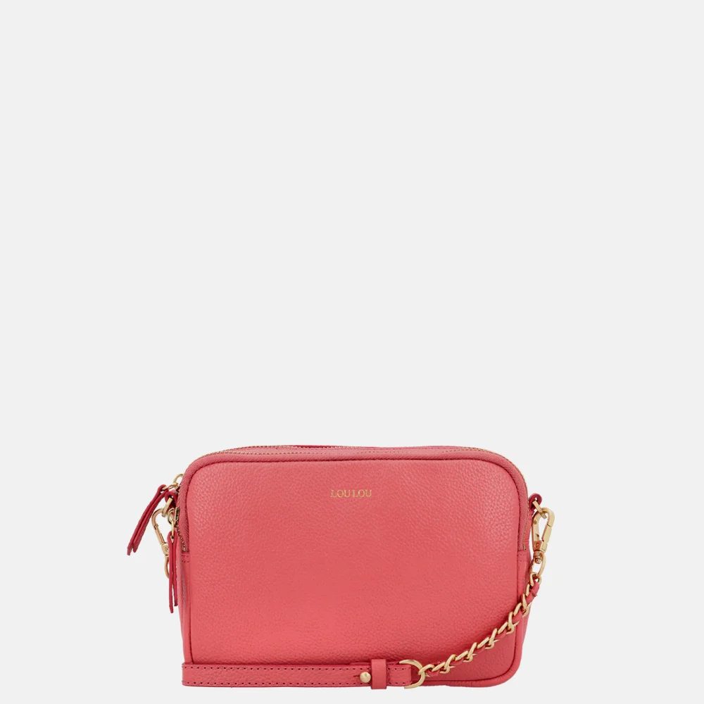 Loulou Essentiels Emilie crossbody tas grapefruit