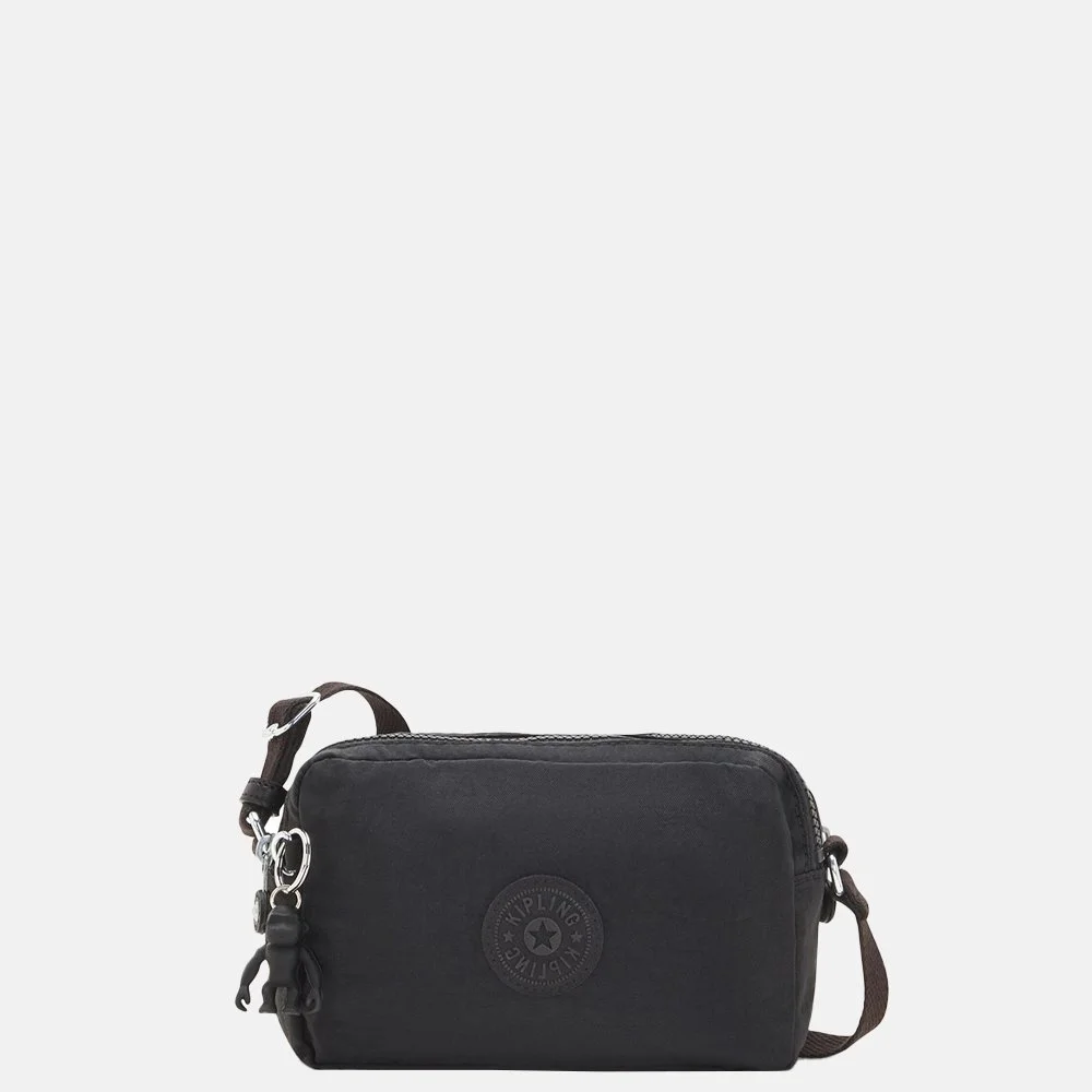 Kipling Milda crossbody tas black noir bij Duifhuizen