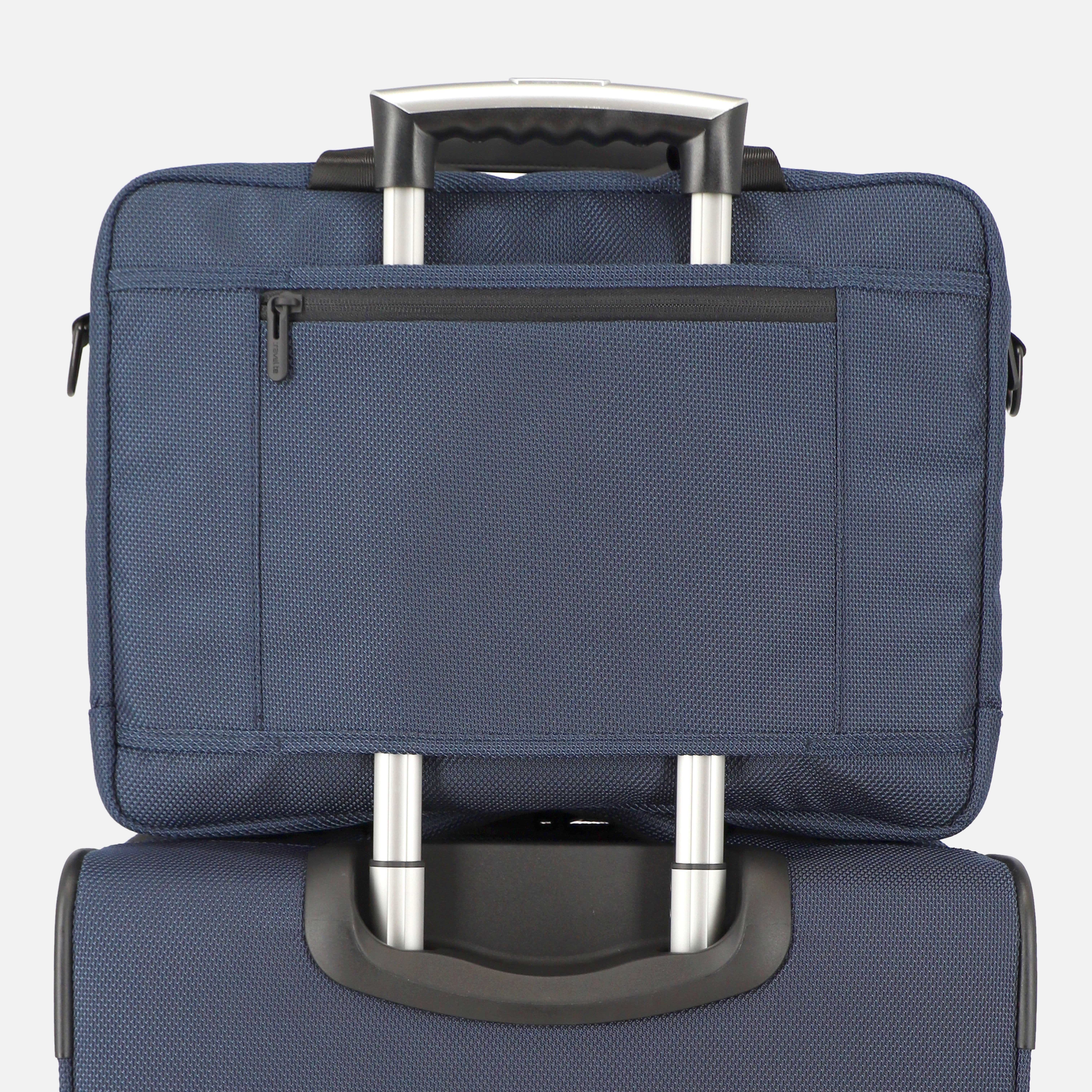 Travelite Meet laptoptas 15.6 inch navy bij Duifhuizen