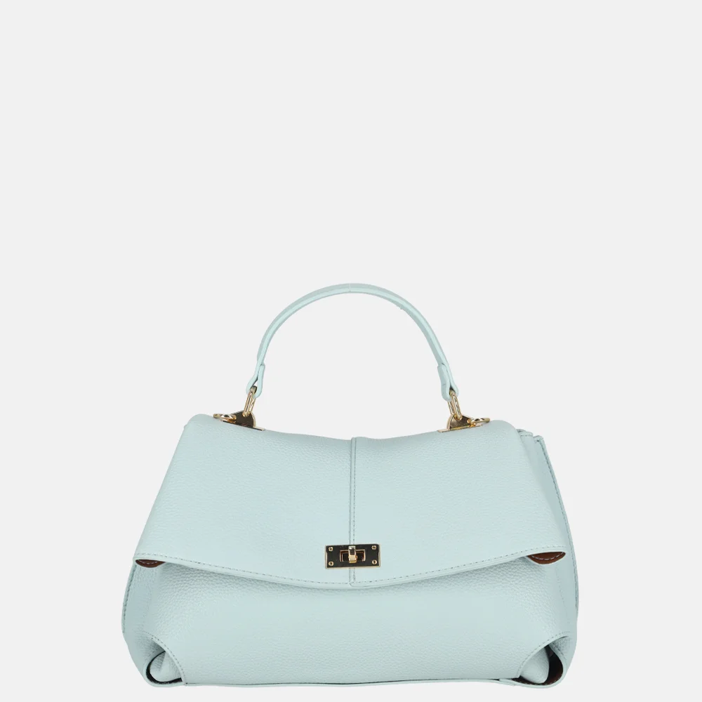 Firenze handtas draaislot light blue bij Duifhuizen