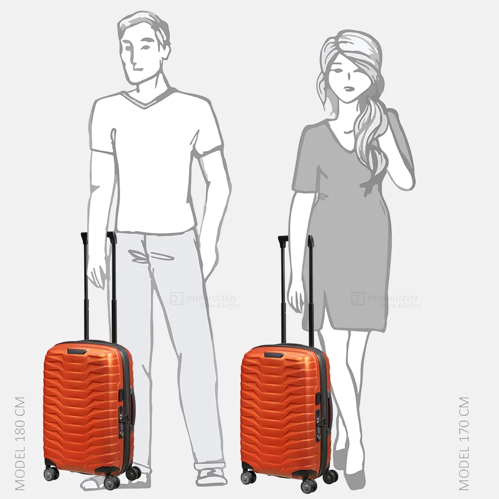 Samsonite Proxis expandable handbagage koffer 55 cm flame bij Duifhuizen