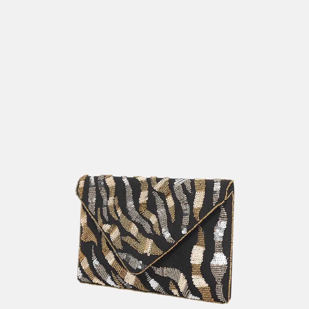 Bulaggi Zebra clutch kralen zwart bij Duifhuizen