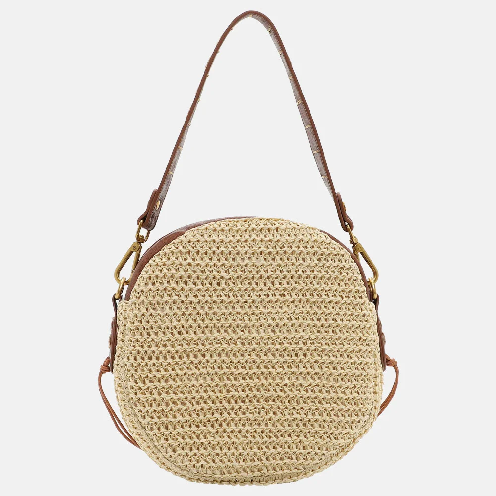 Emily & Noah Birgit crossbody tas Birgit rond sand bij Duifhuizen
