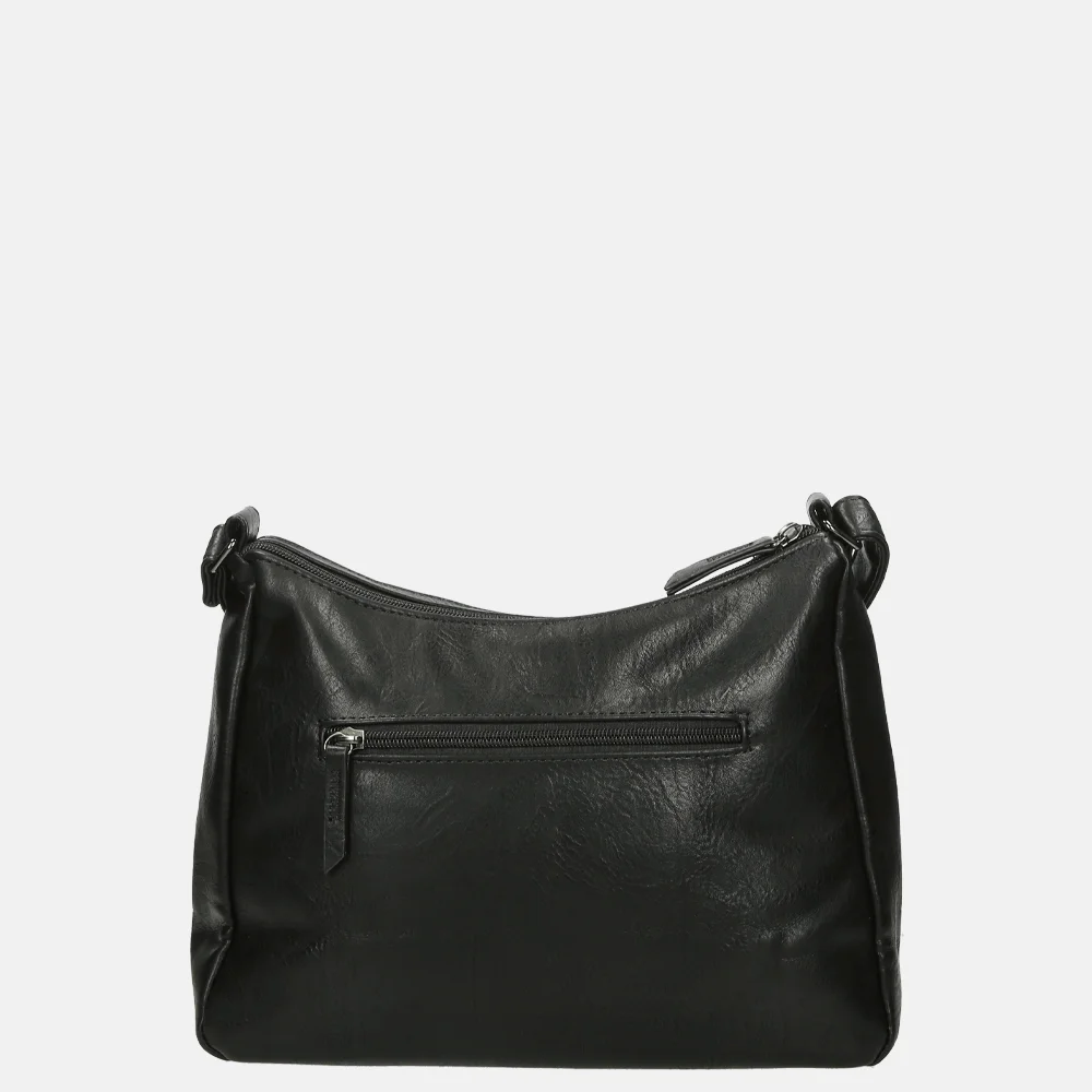Enrico Benetti Caen crossbody tas black bij Duifhuizen
