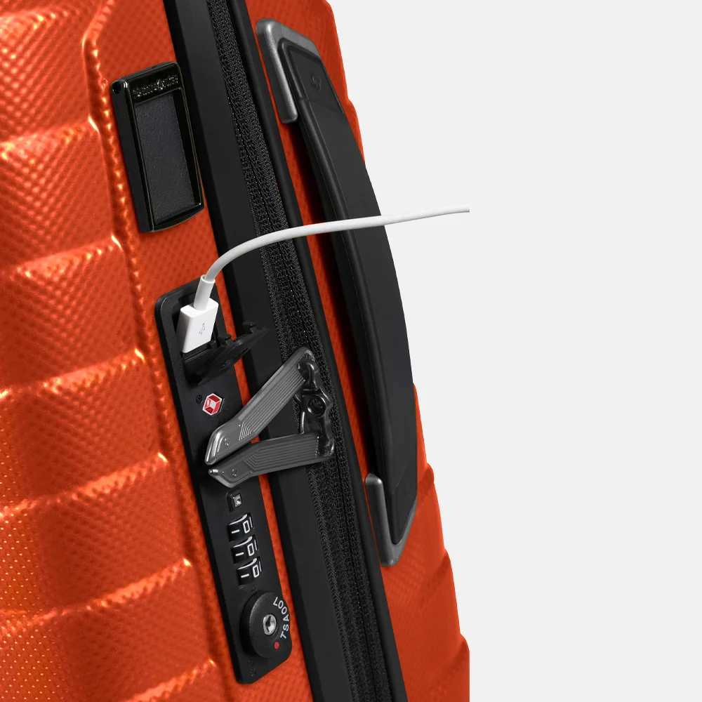 Samsonite Proxis expandable handbagage koffer 55 cm flame bij Duifhuizen