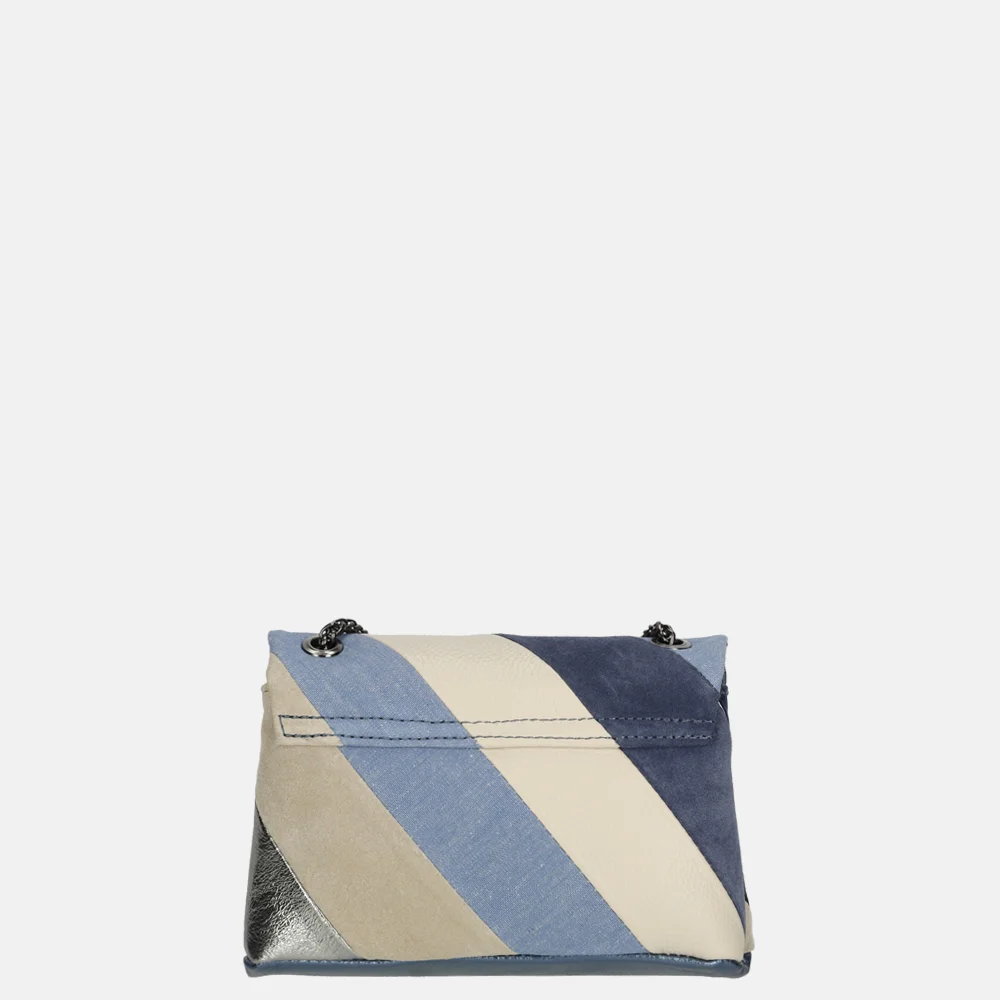 Charm London crossbody tas jeans bij Duifhuizen