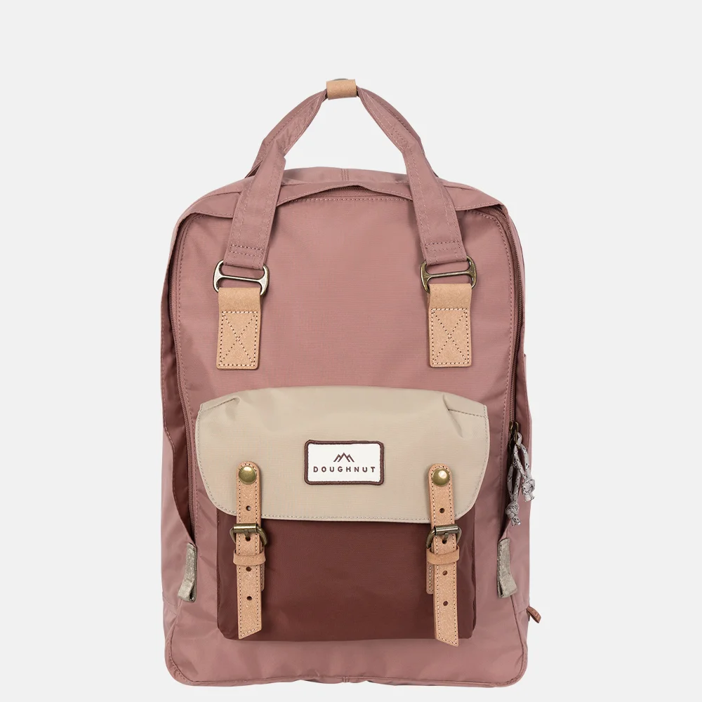 Doughnut Macaroon Large Jungle Backpack rugzak 15 inch chestnut