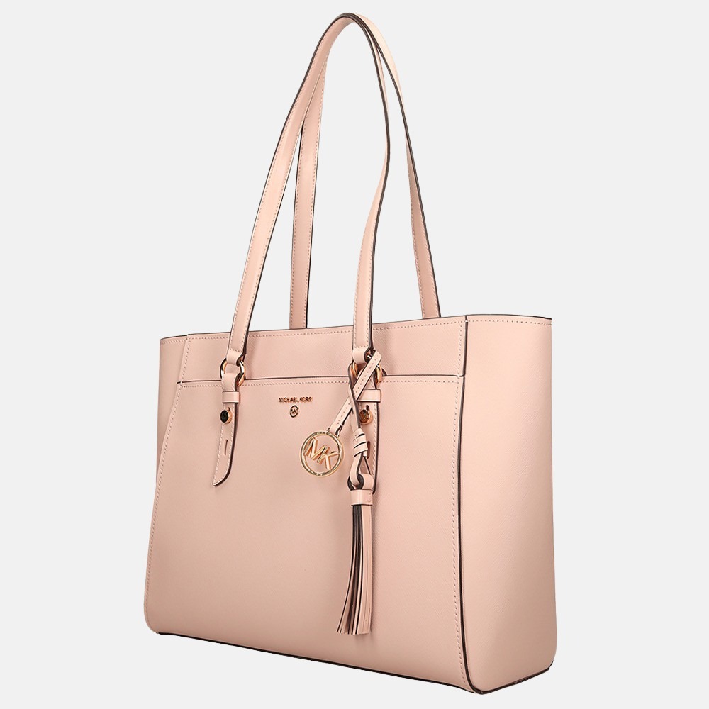 Michael Kors Sullivan shopper L soft pink bij Duifhuizen