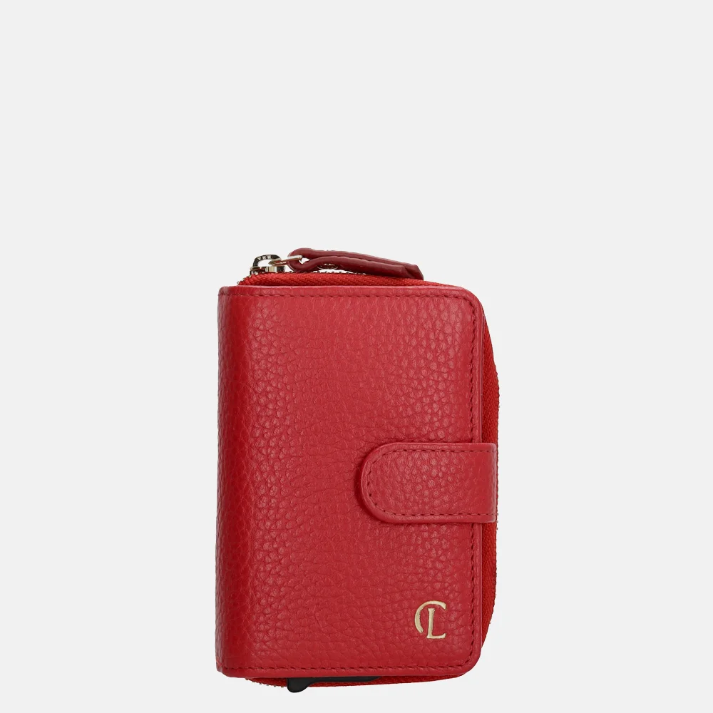 Charm London safety wallet portemonnee red