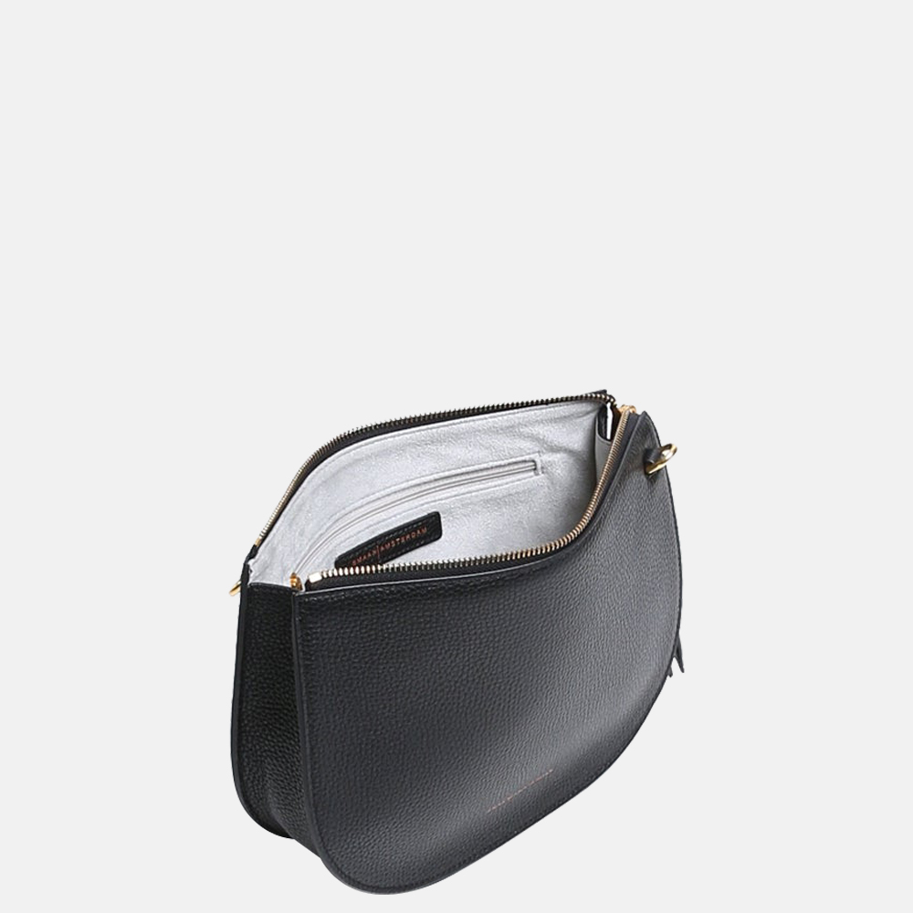 Smaak Amsterdam Silke crossbody tas black bij Duifhuizen