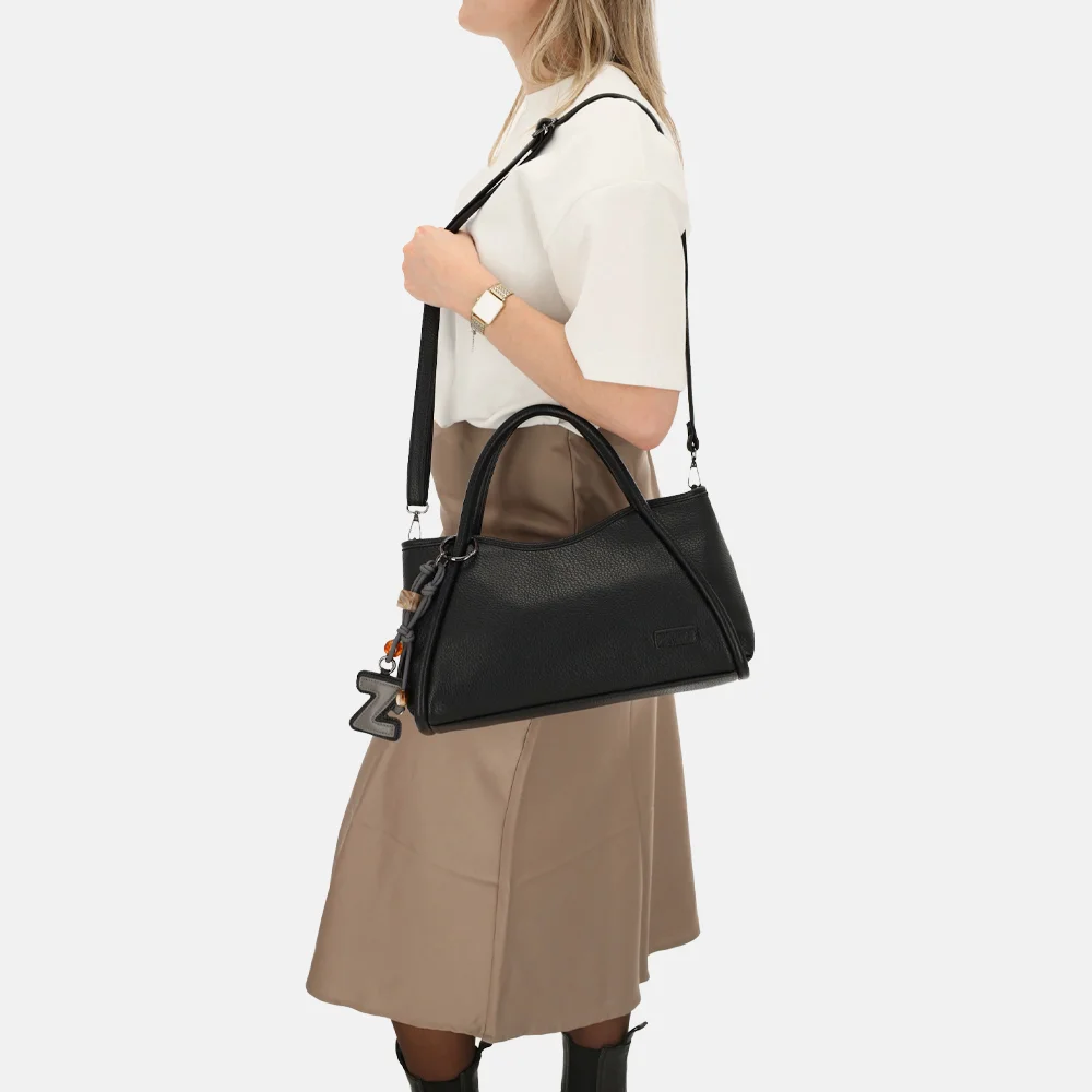 Zebra Trends Sofie handtas M zwart bij Duifhuizen