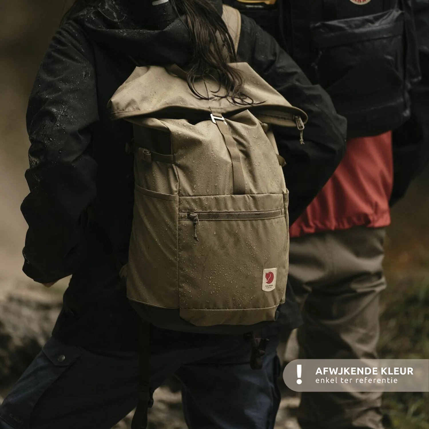 Fjallraven High Coast laptoprugzak 15 inch fossil bij Duifhuizen