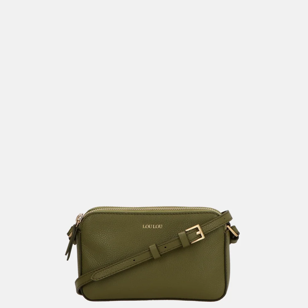 Loulou Essentiels Lisa crossbody tas avocado
