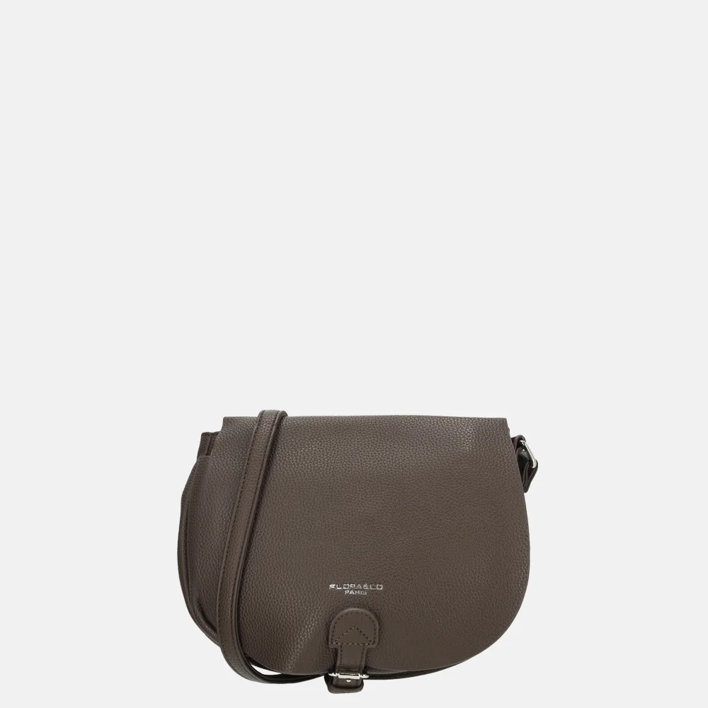 Flora & Co crossbody tas chocolat