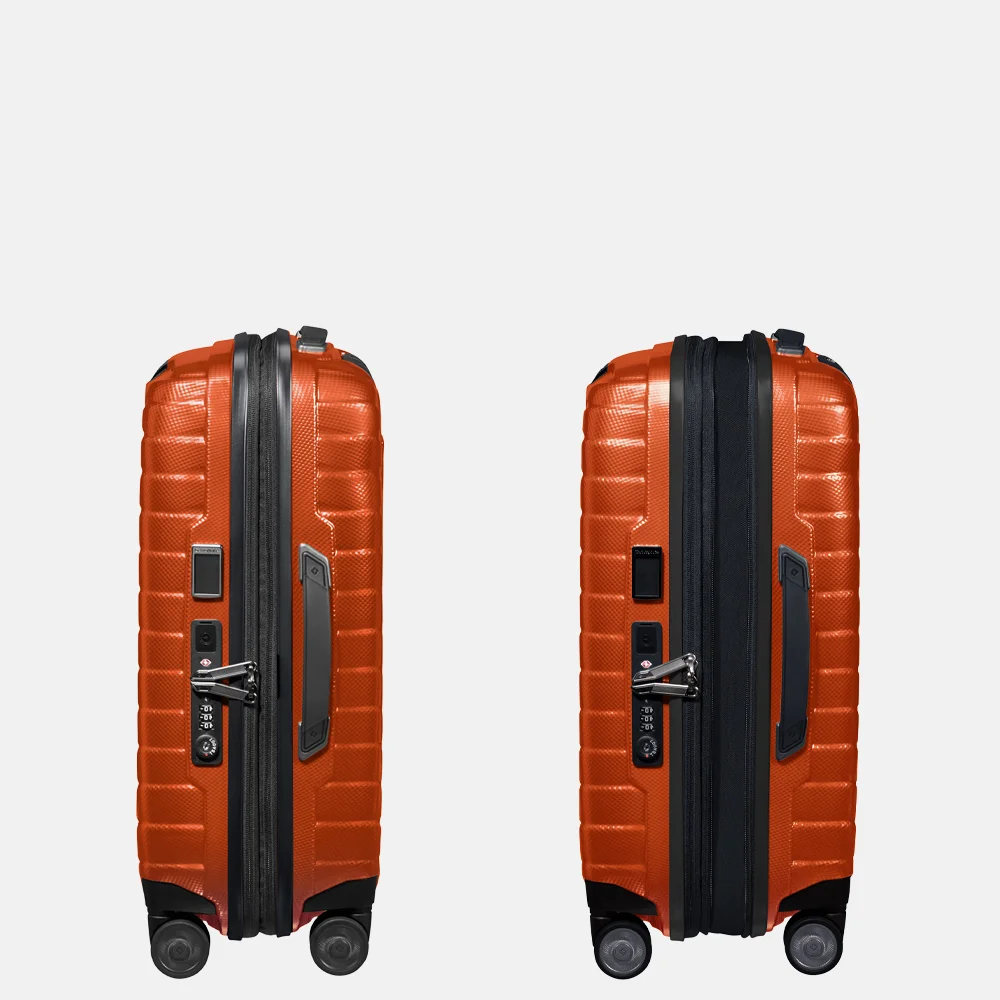 Samsonite Proxis expandable handbagage koffer 55 cm flame bij Duifhuizen