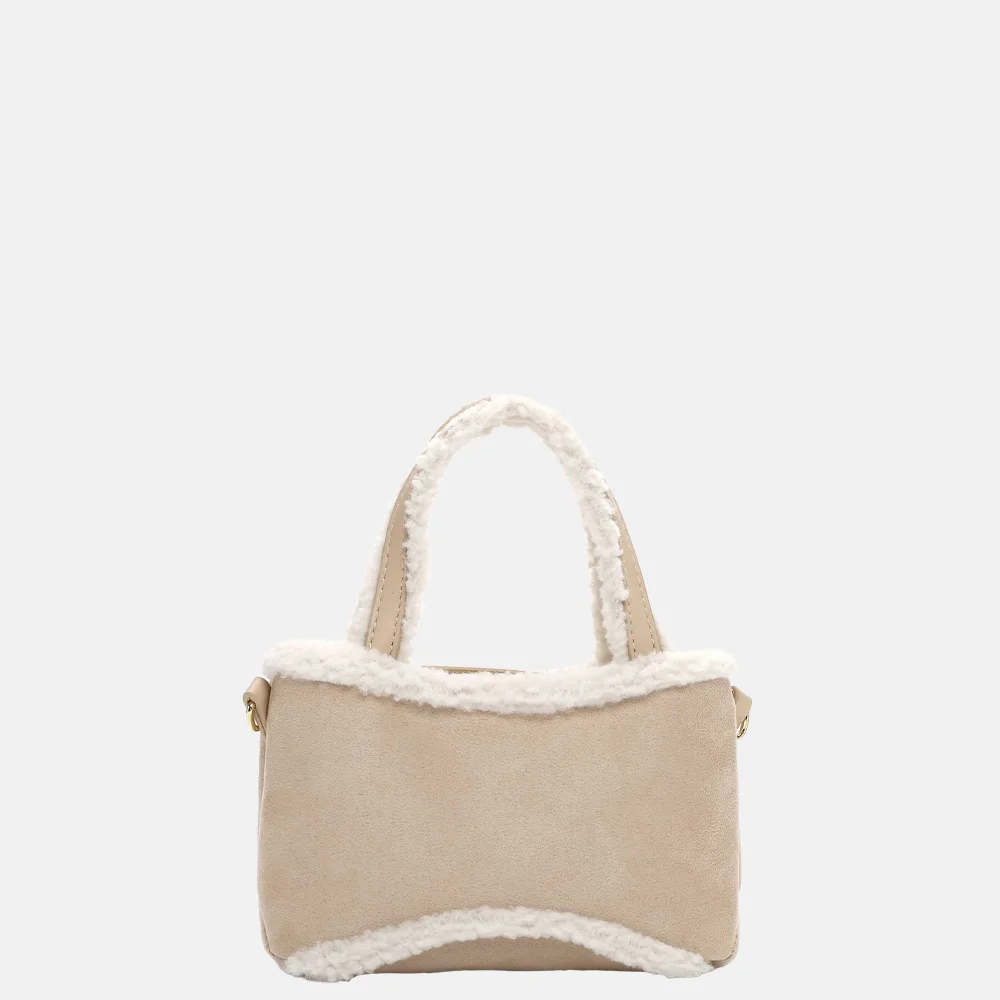 Emily & Noah Heidenrose handtas XS beige bij Duifhuizen