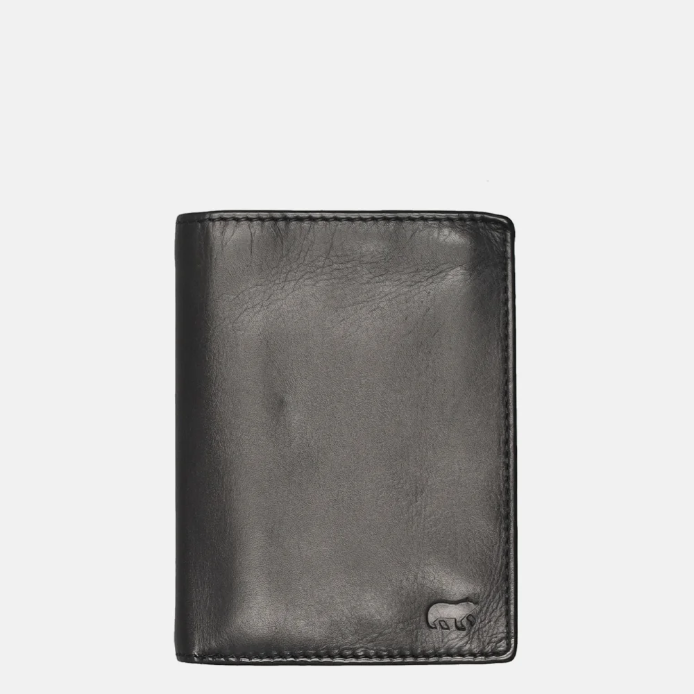 Bear Design billfold black bij Duifhuizen