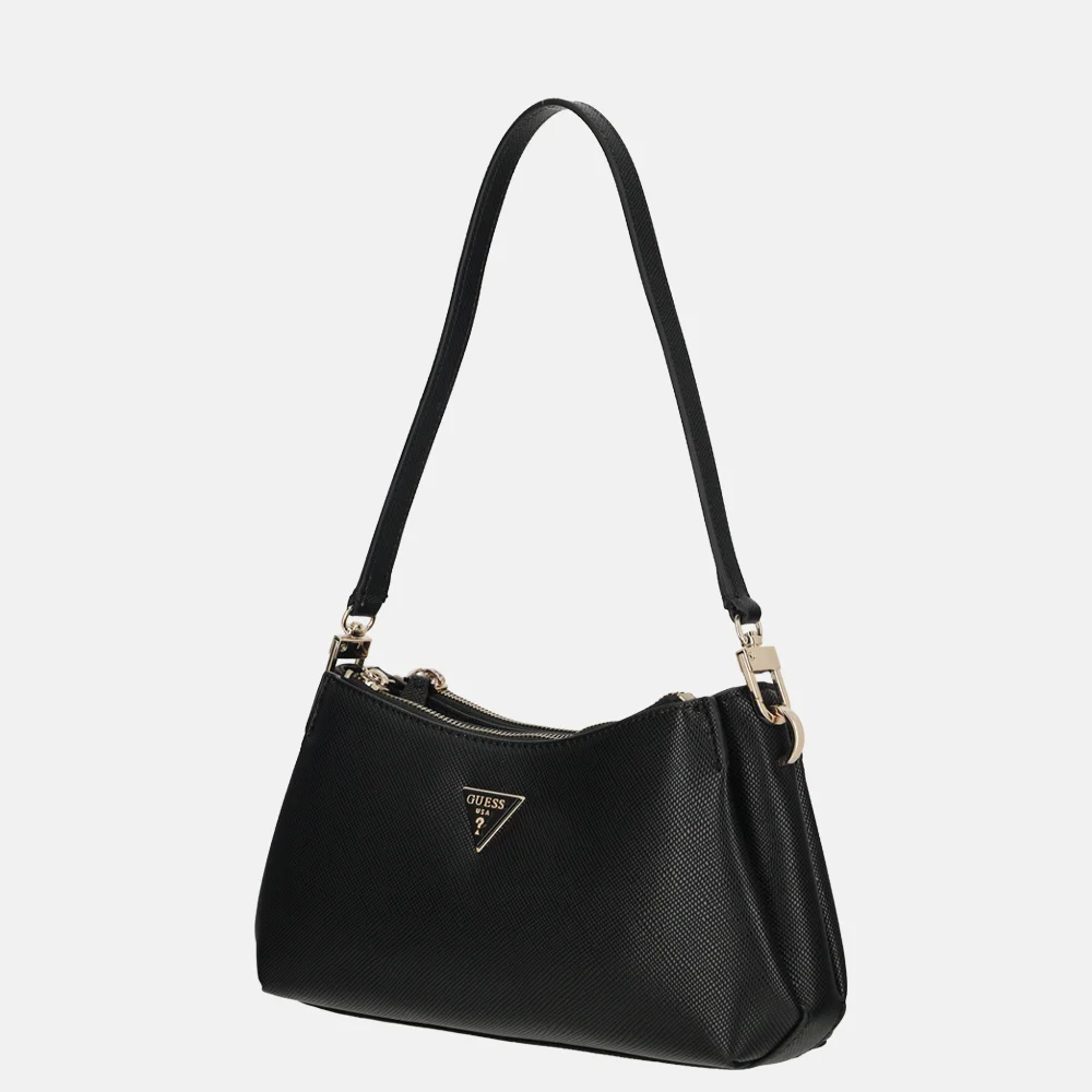 Guess Noelle II schoudertas mini black bij Duifhuizen