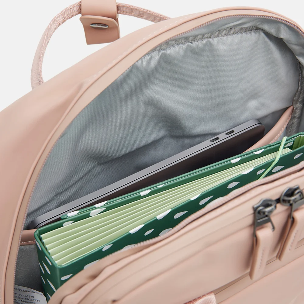 New Rebels William rugzak 15.6 inch old pink bij Duifhuizen