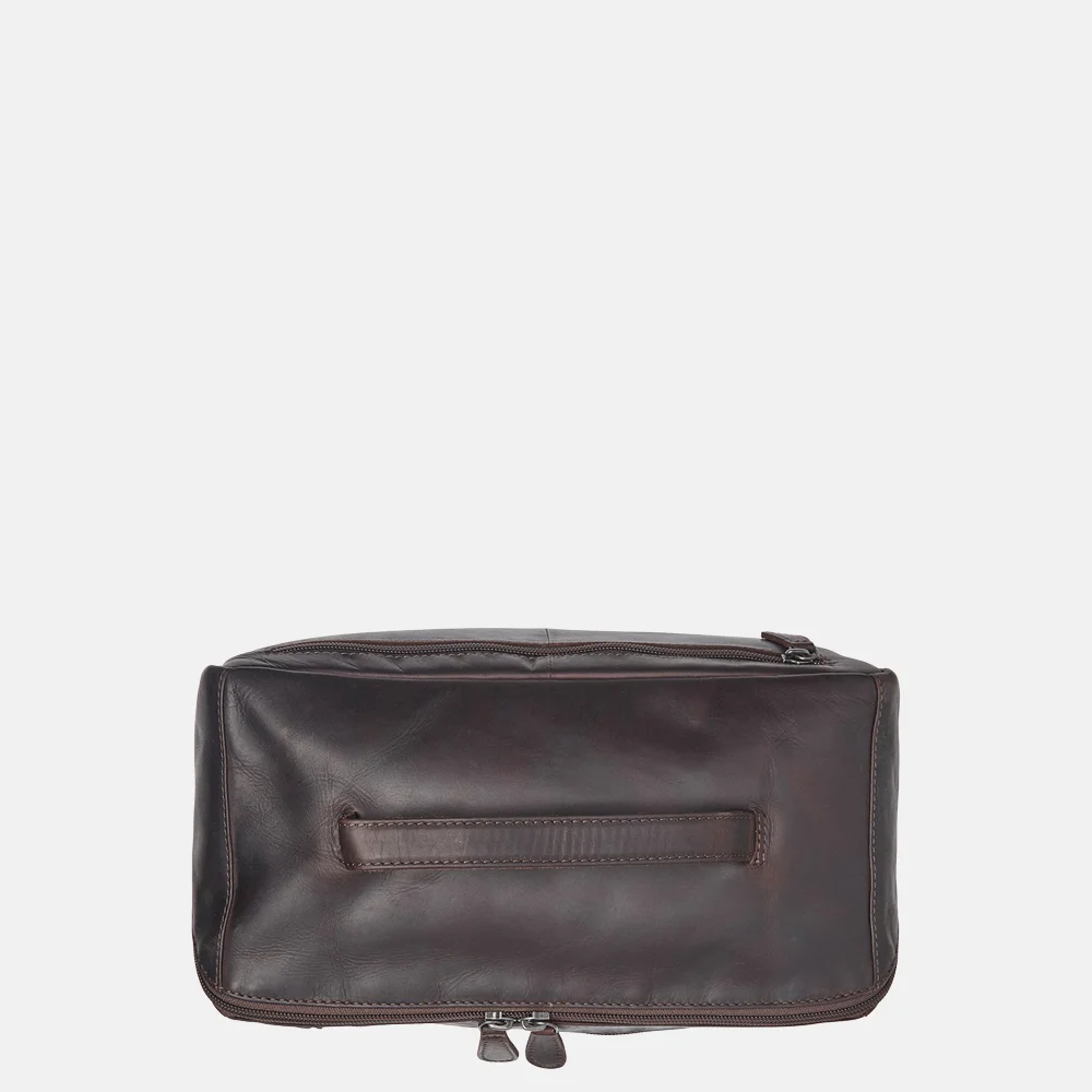 Chesterfield Trevia toilettas dark brown bij Duifhuizen