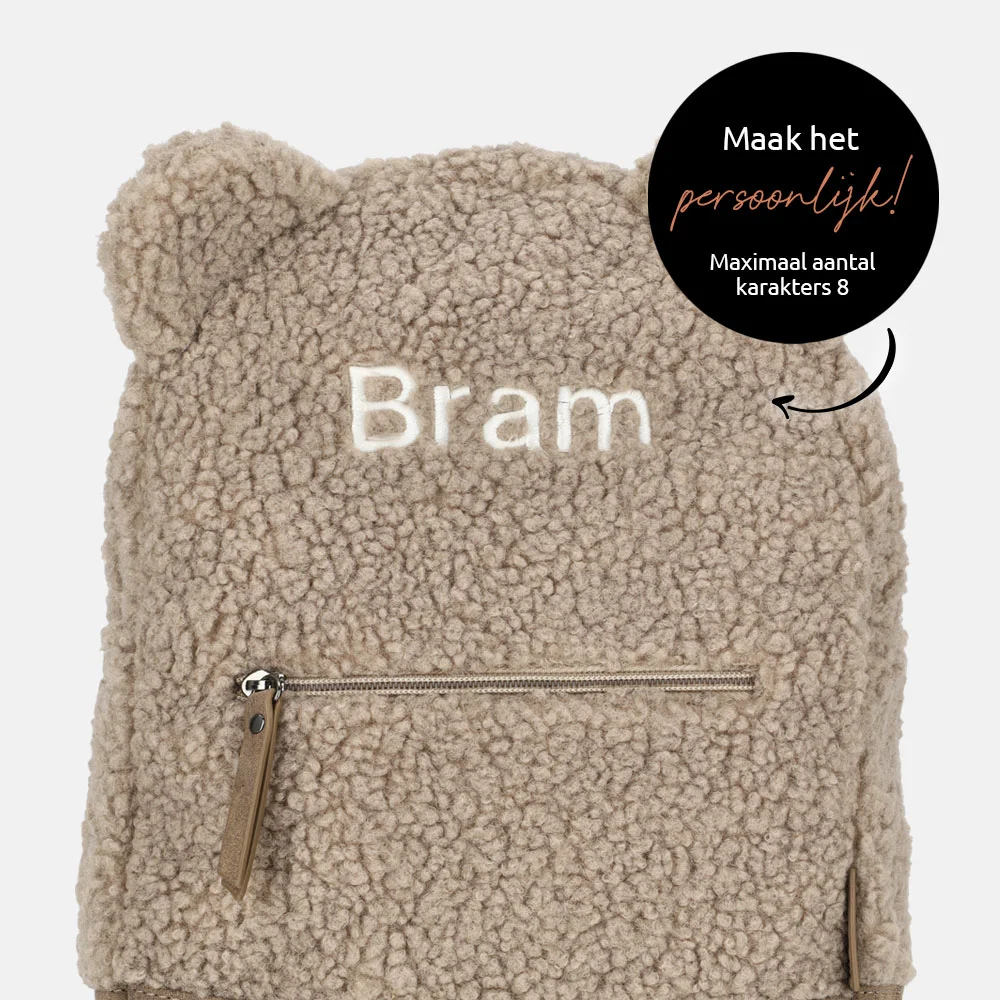 Beagles Navarra kinderrugzak taupe bij Duifhuizen