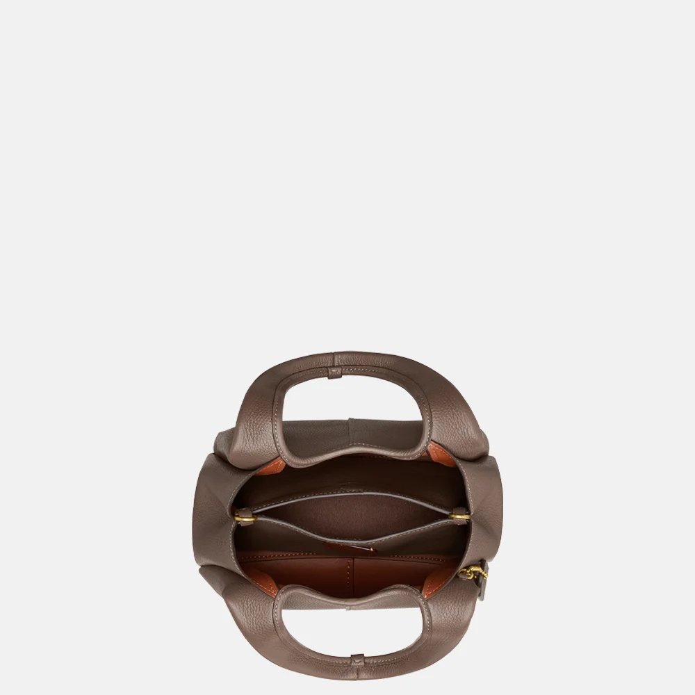 Coach Lana schoudertas S dark stone bij Duifhuizen