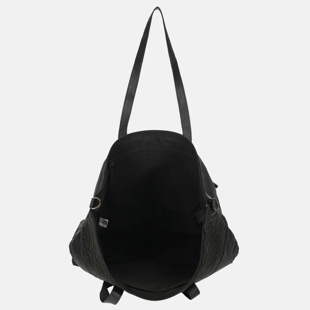 Enrico Benetti Sicily shopper zwart bij Duifhuizen