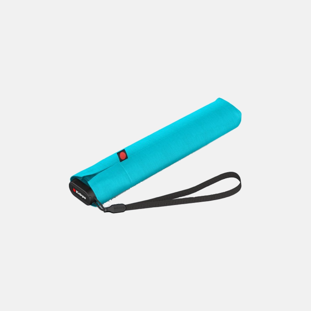 Knirps opvouwbare ultra light paraplu aqua | 017705-Lichtblauw